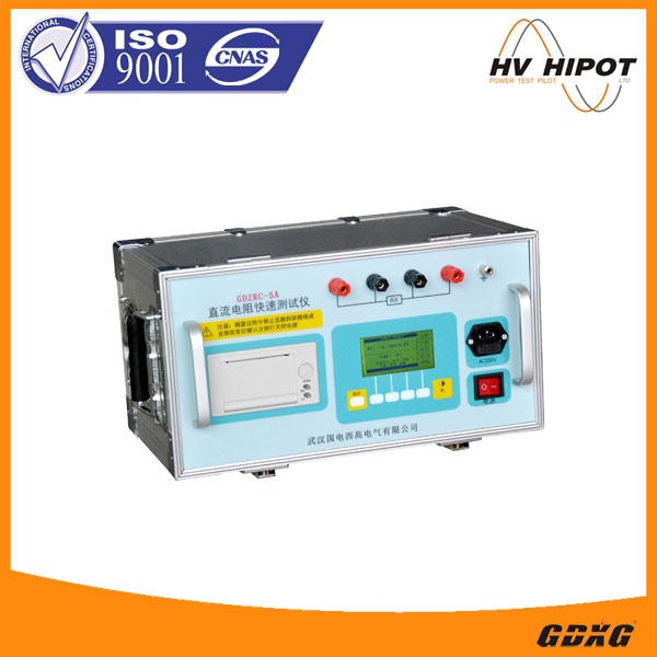 GDZRC-5A DC winding resistance tester